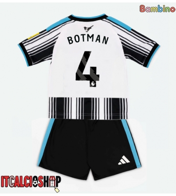 Newcastle United Sven Botman #4 Prima Maglia Bambino 2026-27 Manica Corta (+ Pantaloni corti)